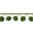 [404R-31549] [404R] Nastro Pom Pon Enorme Uni (Verde Militare)