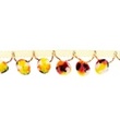 [408R-31398] [408R] Bolletjesband Afrika (Geel)