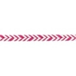 [409R-31743] [409R] Bomullssnodd Fiskbensmönster (Fuchsia)