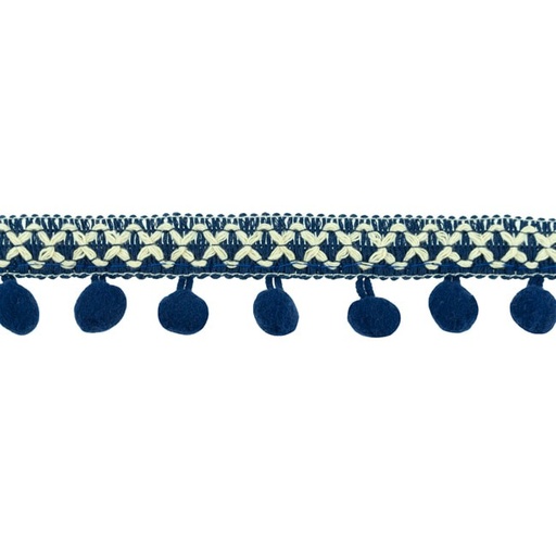 [417R] Pom Pom Lace Cross