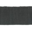 [418R-31970] [418R] Cuff / Materiał Ściągaczowy Uni Żebrowany Lureks (Ciemno Szary)