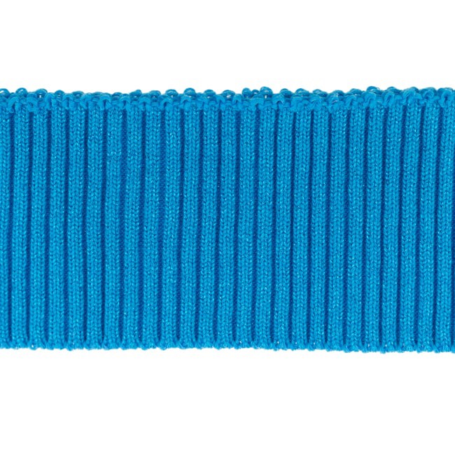 [418R] Cuff / Bündchen Uni Rippe Lurex