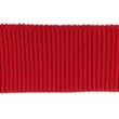 [418R-31974] [418R] Cuff / Materiał Ściągaczowy Uni Żebrowany Lureks (Czerwony)