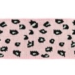 [424R-32102] [424R] Cuff / Náplety Žakár Leopard (Světle Růžová)