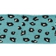 [424R-32108] [424R] Cuff / Bündchen Jacquard Leopard (Alt Blau)