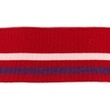 [425R-32052] [425R] Cuff Two Stripes (Red)