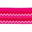 [432R-32121] [432R] Cuff Jacquard Chevron (Fuchsia)