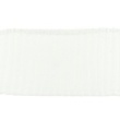 [433R-32130] [433R] Cuff Uni Rib (White)