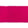 [433R-32132] [433R] Cuff / Boord Uni Rib (Fuchsia)