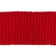 [433R-32139] [433R] Cuff / Bündchen Uni Rippe (Rot)