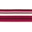 [436R-32544] [436R] Cuff / Boord Multi Streep (Bordeaux)