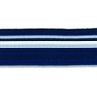 [436R-32546] [436R] Cuff / Bord-Côte Multi Rayures (Cobalt)