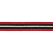 [438R-32421] [438R] Banda Laterale Lurex (Rosso)
