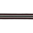 [438R-32422] [438R] Boční Pruh Stuha Lurex (Bordeaux)