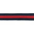 [439R-32381] [439R] Ruban Chapeau Rayures (Marine)