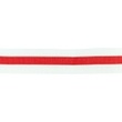 [439R-32383] [439R] Nastro Grosgrain Strisce (Rosso)