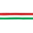 [439R-32385] [439R] Žebrovaná Stuha Pruhovaná (Zelená)