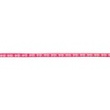 [440R-32290] [440R] Luxusní Kožená Šňůra Potisk (Fuchsie)