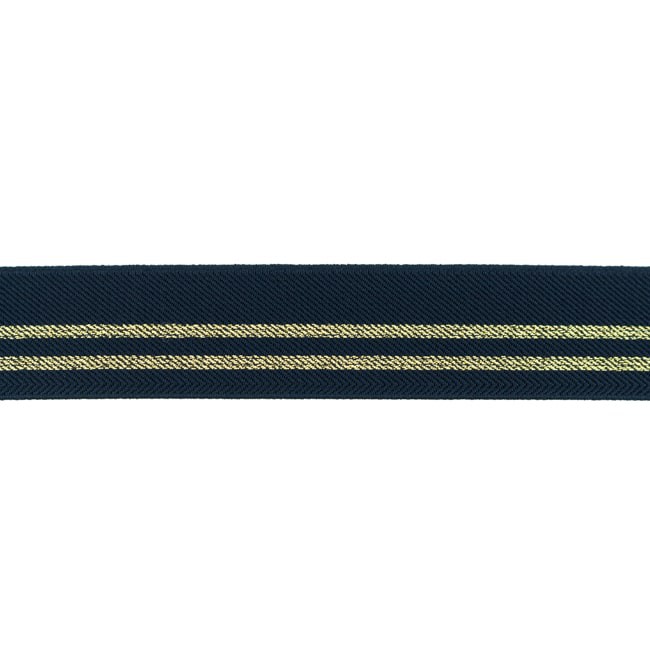 [442R] Elastická Stuha Lurex Zlatá