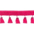 [443R-32469] [443R] Galon Pompon Uni (Fuchsia)