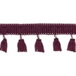 [443R-32470] [443R] Galon Pompon Uni (Aubergine)