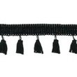 [443R-32477] [443R] Tassel Fringe Uni (Black)