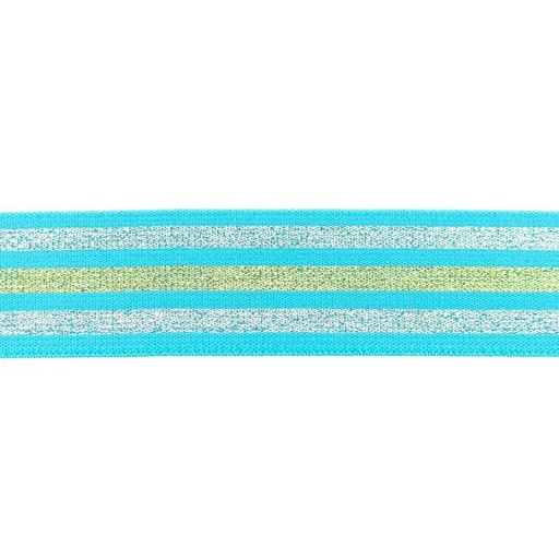 [448R] Polyamide Elastic Stripe Lurex