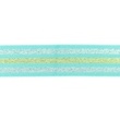 [448R-32238] [448R] Élastique Polyamide Rayure Lurex (Menthe)
