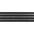 [450R-32362] [450R] Élastique Rayure Lurex (Noir)