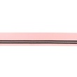 [453R-32187] [453R] Elastic Stripe Black (Light Pink)