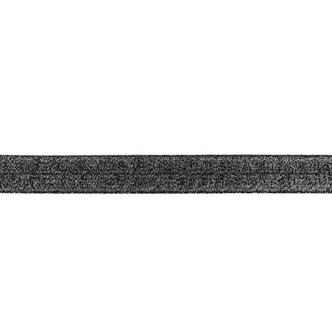 [454R] Nastro In Sbieco Elastico Glitter Fotocromatico