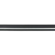[458R-32329] [458R] Biais Uni Mat Lurex Rayure (Gris Foncé)