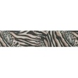 [459R-31891] [459R] Goma Elástica Estampa Animal Lurex (Cebra Mix)