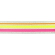 [461R-32180] [461R] Elastic Lurex Silver (Neon Yellow)