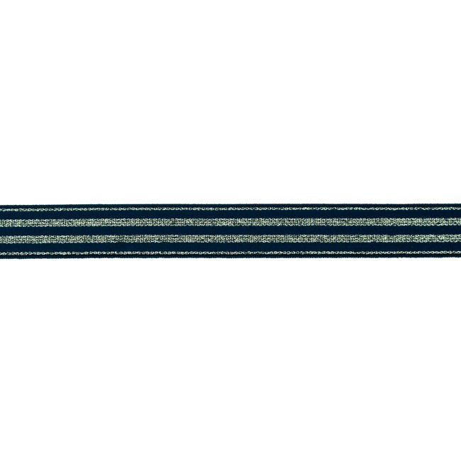 [465R] Polyamid Resår Lurex Silver