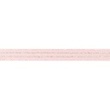 [465R-31854] [465R] Elastický Pásek Polyamid Lurex Stříbrný (Růžový)