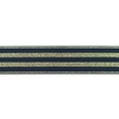[472R-31861] [472R] Elastický Pásek Polyamid Lurex Zlatý (Tmavě Modrá)