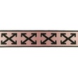 [497R-32622] [497R] Ruban Sangle Brillante Croix (Rose Clair)