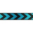 [498R-32633] [498R] Webbing Gloss Band Arrow (Aqua)