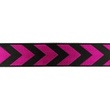 [498R-32636] [498R] Webbing Gloss Band Arrow (Fuchsia)