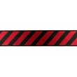 [499R-32650] [499R] Ruban Sangle Brillante Rayure (Rouge)