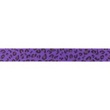 [502R-32686] [502R] Kožená Stuha Potisk Leopard (Fialová)