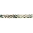[504R-32717] [504R] Ruban Cuir Serpent (Blanc)