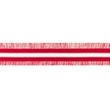 [507R-32752] [507R] Fransband Randigt (Röd)