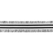 [507R-32756] [507R] Fransenborte Streifen (Grau)