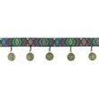 [508R-32762] [508R] Nastro Di Perline E Monete Festa (Monete)