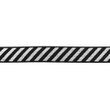 [511R-32798] [511R] Resår Diagonal Lurex Randig (Silver)