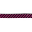 [511R-32800] [511R] Gummiband Diagonale Lurex Streifen (Fuchsie)