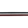 [512R-32806] [512R] Banda Laterale Lurex Linea Mix (Bordeaux)