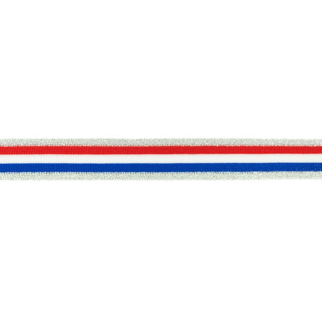 [512R] Side Stripe Wide Lurex Stripe Mix